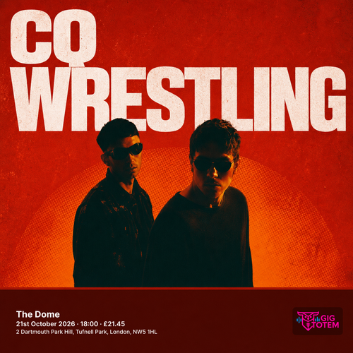 CQ Wrestling at The Dome on 21 October 2026 gig poster