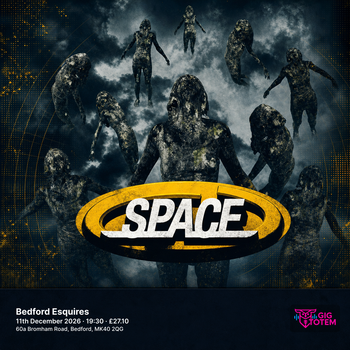 Space at Esquires on 11 December 2026 gig poster