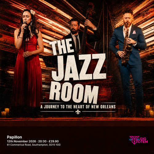 THEJAZZROOM: A JOURNEY TO THE HEART OF NEW ORLEANS at Papillon on 12 November 2026 gig poster