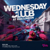 WEDNESDAY CLUB AT EGG LONDON gig poster