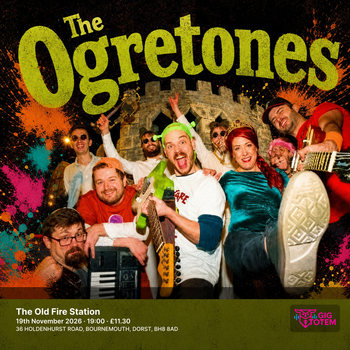 The Ogretones at The Old Fire Station on 19 November 2026 gig poster