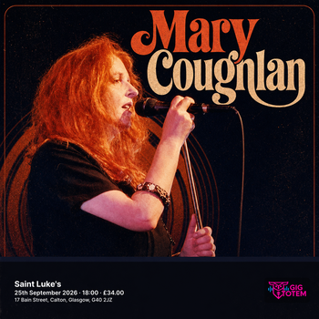 Mary Coughlan at Saint Luke's on 25 September 2026 gig poster