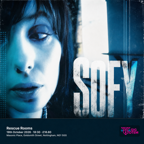 SOFY at Rescue Rooms on 19 October 2026 gig poster