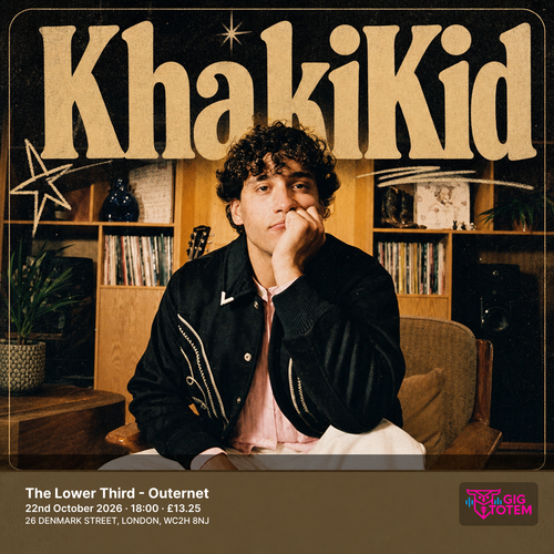 KHAKIKID Khaki Kid at The Lower Third on 22 October 2026 gig poster