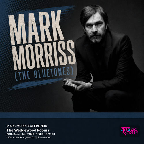 MARK MORRISS & FRIENDS Mark Morriss (The Bluetones) at The Wedgewood Rooms on 20 December 2026 gig poster