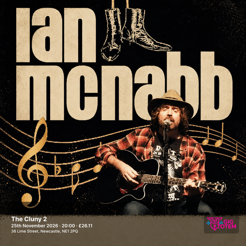 IAN MCNABB at Cluny 2 on 25 November 2026 gig poster