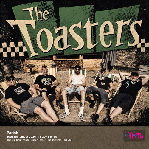 The Toasters at Parish on 10 September 2026 gig poster