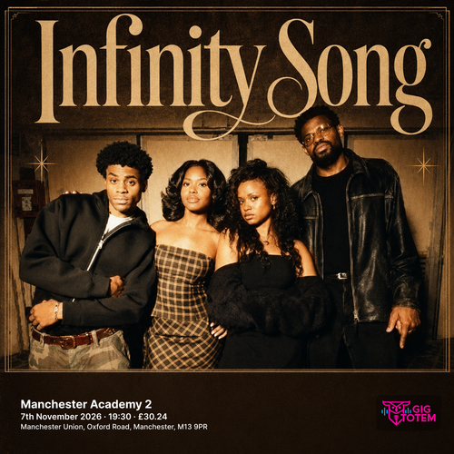 Infinity Song at Academy 2 on 7 November 2026 gig poster