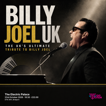 Billy Joel UK - The UK's Ultimate Tribute to Billy Joel at The Electric Palace on 23 October 2026 gig poster