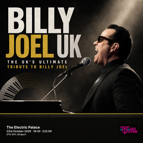 Billy Joel UK - The UK's Ultimate Tribute to Billy Joel at The Electric Palace on 23 October 2026 gig poster