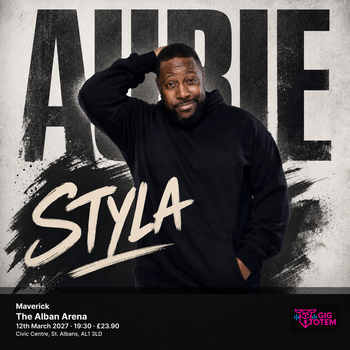 Aurie Styla: Maverick Aurie Styla at The Alban Arena on 12 March 2027 gig poster