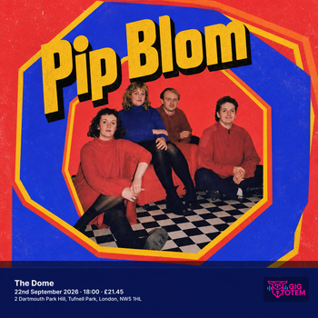 Pip Blom Marsy at The Dome on 22 September 2026 gig poster