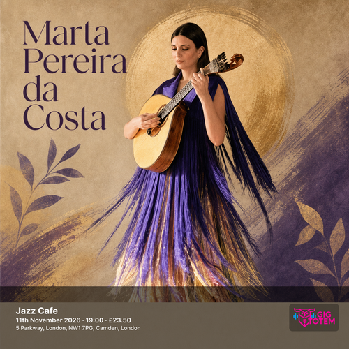 Marta Pereira da Costa at Jazz Cafe on 11 November 2026 gig poster