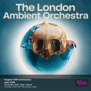Oxygène (50th Anniversary) The London Ambient Orchestra at Jazz Cafe on 7 October 2026 gig poster