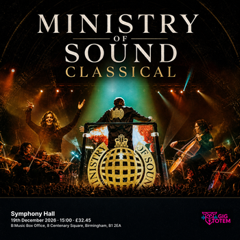 Ministry of Sound Classical at Symphony Hall on 19 December 2026 gig poster