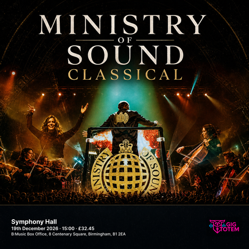 Ministry of Sound Classical at Symphony Hall on 19 December 2026 gig poster