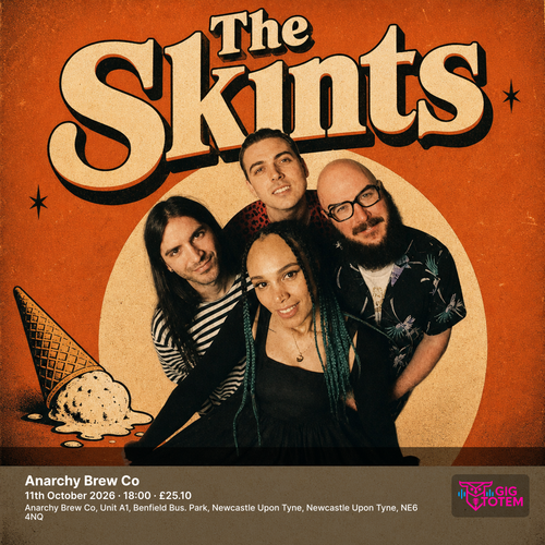 The Skints at Anarchy Brew Co on 11 October 2026 gig poster