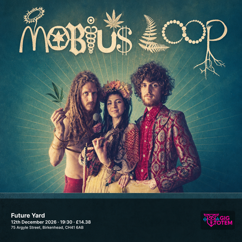 Mobius Loop at Future Yard on 12 December 2026 gig poster