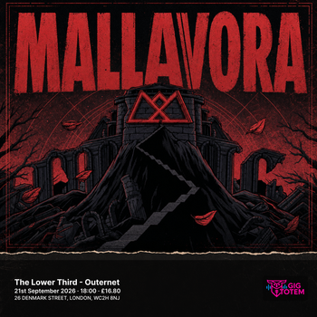Mallavora Sixth Wonder at The Lower Third on 21 September 2026 gig poster