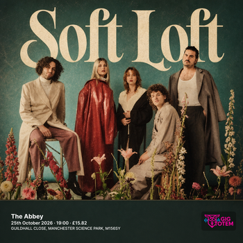 Soft Loft at The Abbey on 25 October 2026 gig poster
