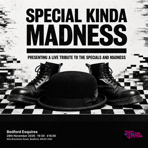 Special Kinda Madness at Esquires on 28 November 2026 gig poster