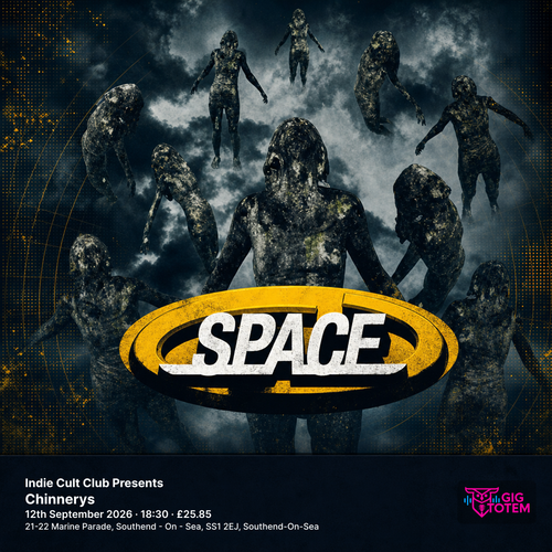 Indie Cult Club Presents : SPACE Space at Chinnerys on 12 September 2026 gig poster