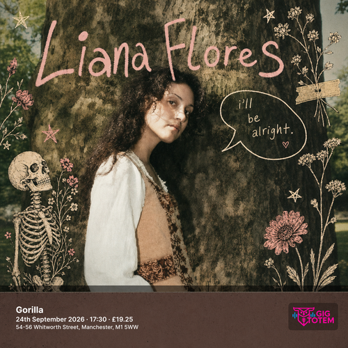 Liana Flores Muco at Gorilla on 24 September 2026 gig poster