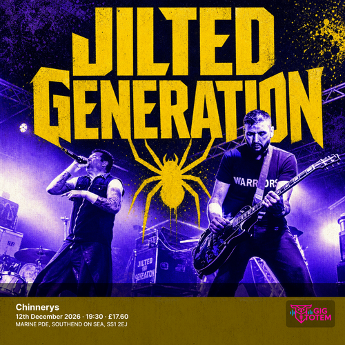 Jilted Generation at Chinnerys on 12 December 2026 gig poster