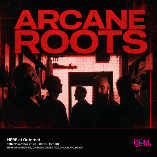 Arcane Roots False Advertising at HERE at Outernet on 11 November 2026 gig poster