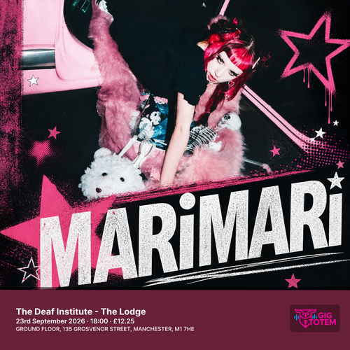 MARiMARi at The Deaf Institute on 23 September 2026 gig poster