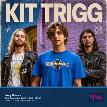 Kit Trigg at Ivory Blacks on 24 September 2026 gig poster