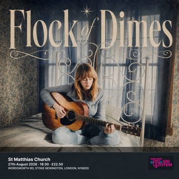 Flock Of Dimes at St Matthias Church on 27 August 2026 gig poster