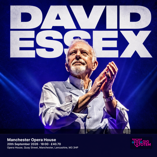 Thanks for the memories David Essex september 2026 tour poster