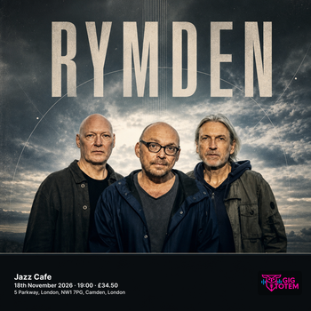 Rymden at Jazz Cafe on 18 November 2026 gig poster