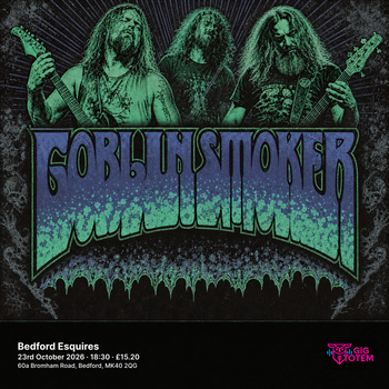 Goblinsmoker at Esquires on 23 October 2026 gig poster