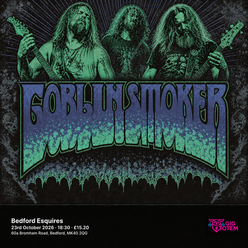 Goblinsmoker at Esquires on 23 October 2026 gig poster