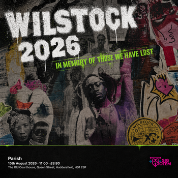 Wilstock 2026 at Parish on 15 August 2026 gig poster