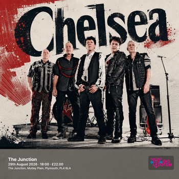 Chelsea The Samples at The Junction on 29 August 2026 gig poster