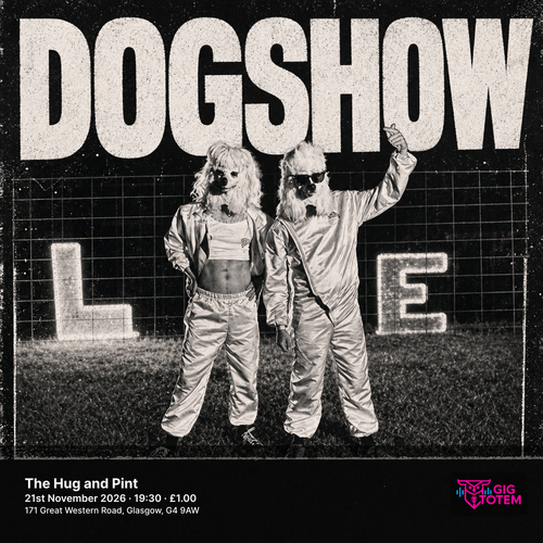 Dogshow at The Hug and Pint on 21 November 2026 gig poster