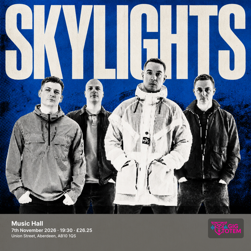 Skylights at Music Hall on 7 November 2026 gig poster