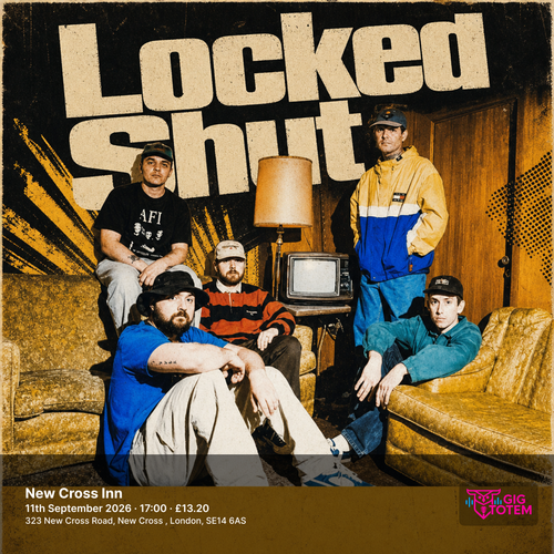 Locked Shut at New Cross Inn on 11 September 2026 gig poster