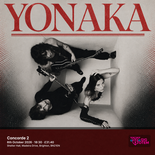 YONAKA SNAYX at Concorde 2 on 6 October 2026 gig poster