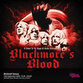 Blackmore'S Blood at Birdwell Venue on 12 September 2026 gig poster