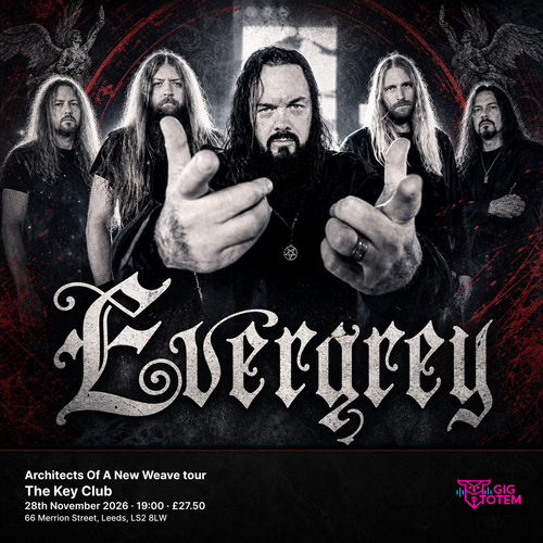 Evergrey - Architects Of A New Weave tour Evergrey, Ignea at The Key Club on 28 November 2026 gig poster