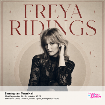 Freya Ridings Bea at TOWN HALL on 22 September 2026 gig poster