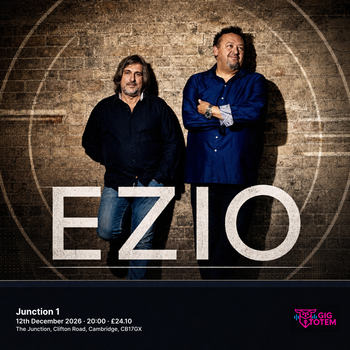 Ezio at Junction 1 on 12 December 2026 gig poster