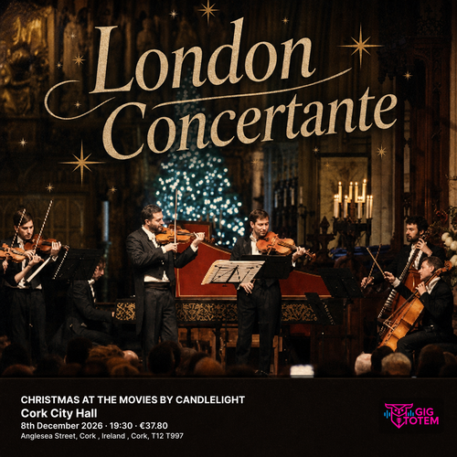 CHRISTMAS AT THE MOVIES BY CANDLELIGHT London Concertante at City Hall on 8 December 2026 gig poster