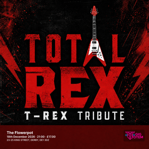 Total Rex at The Flowerpot on 18 December 2026 gig poster