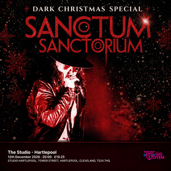 Sanctum Sanctorium - Dark Christmas Special at The Studio - Hartlepool on 12 December 2026 gig poster