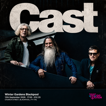 Cast at Winter Gardens Blackpool on 12 September 2026 gig poster